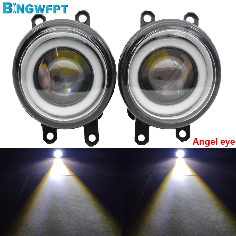 BINGWFPT For Toyota Premio T260 2011 2012 2013 2014 2015 2016 Fog Light Daytime Running Light Car LED H11 12V