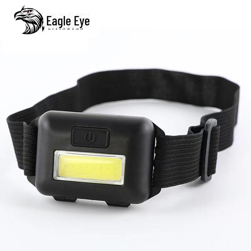 USB Rechargeable High-Beam Headlamp for Fishing, Mining, and Night Patrol