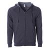 Independent Unisex Adult Midweight Zipped Raglan Hoodie