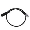 30cm 3.5mm Smartphone Headset to RJ9 Plug Converter Adapter Cable for Telephone