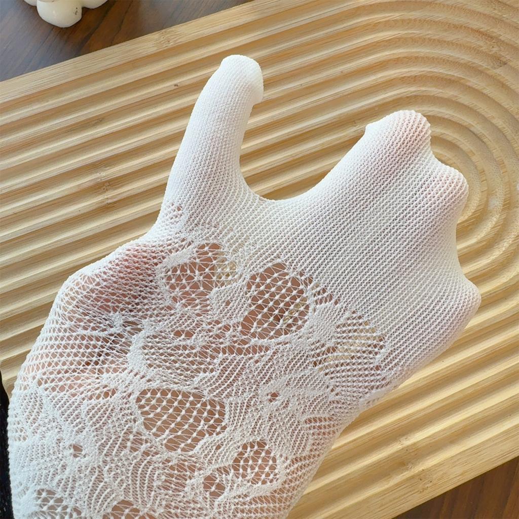 Mode Japanische Tabi Zehensocken Damen Sommer Sexy Spitze Zwei-Zehen-Socken Netz Atmungsaktiv Einfarbig Transparent Split Tabi Zehensocken