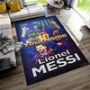 Messi Personalized Name Carpet Design for Dormitory Dining Room Entryway Game Room Anti-slip Rug Decorate Offices