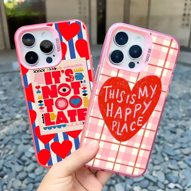 Creative Text You Look So Good Laser Phone Case For iPhone 13 12 11 14 Pro Max Mini 17 16 15 Pro Max Plus Shockproof Back Covers