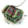 Air Action Diver Hunter Treasure Chest Decor Aquarium Decoration Underwater Landscape Ornaments