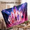 Custom Name Flannel Blanket,Taylor Swift Lightweight Warm Bed Blanket For Couch & Holiday Gift