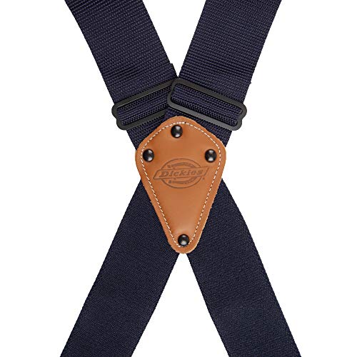 Dickies Men's Industrial Strength Suspenders, Color: Blue