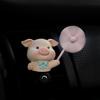 ADR. Cute Pig Car Air Fresheners Vent Clip, Spinning Fan Aroma Diffuser, Gift For Women (Pig)