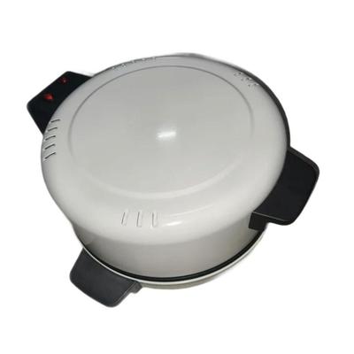 Pizza Maker Machine Nonstick Pan Omelette for BBQ Fried Eggs Breakfast White