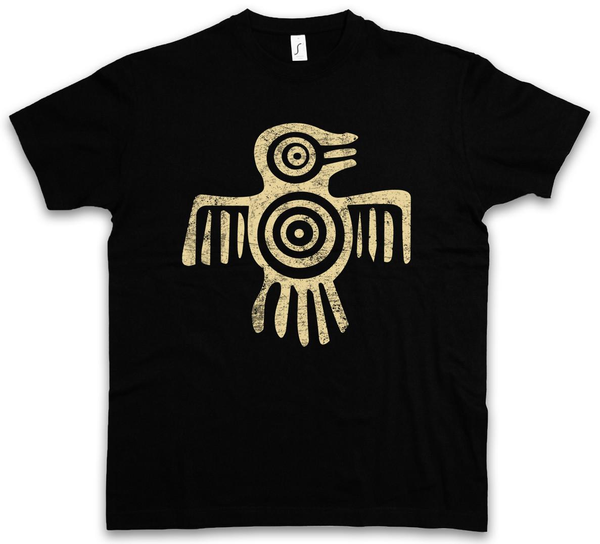 Aztec Bird Culture T-Shirt S