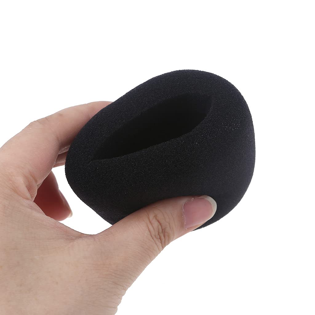 YUGSHNKFC Microphone Cover Black Foam Wind Screen for Zoom H1 Recorder Microphone Protector Replacement Muff Filter