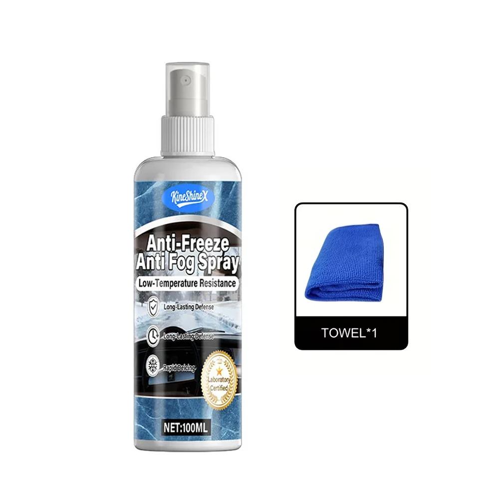 Glass Anti Fog Spray, Car Anti Fog Windshield Defogger Prevent Fogging Anti-Fog & Mist & Water Repellent for Windscreen, Mirror Antifogging