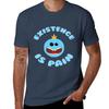 Existence Is Pain Tshirt Retro Graphic Print Tshirt