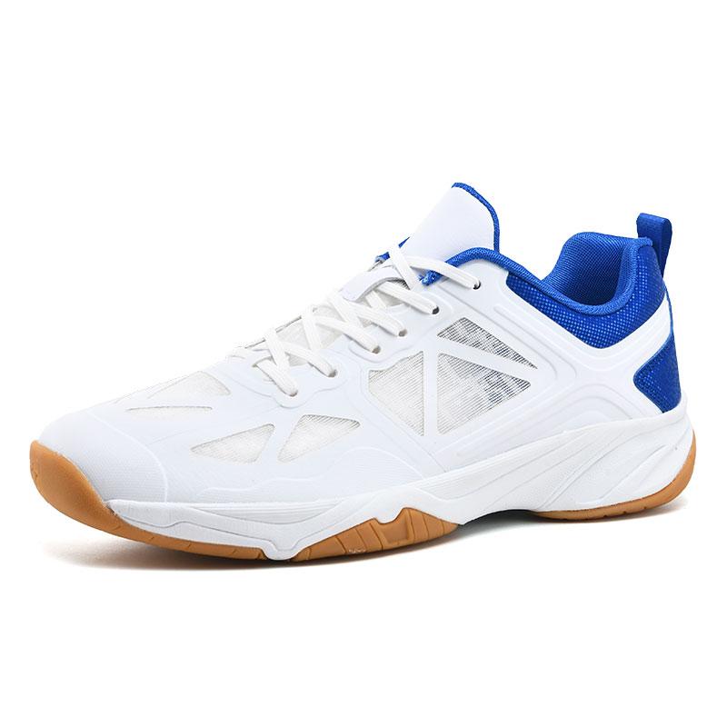 36-46 Paar Stoßdämpfende Rutschfeste Atmungsaktive Badmintonschuhe Tennisschuhe Tischtennisschuhe Sportschuhe