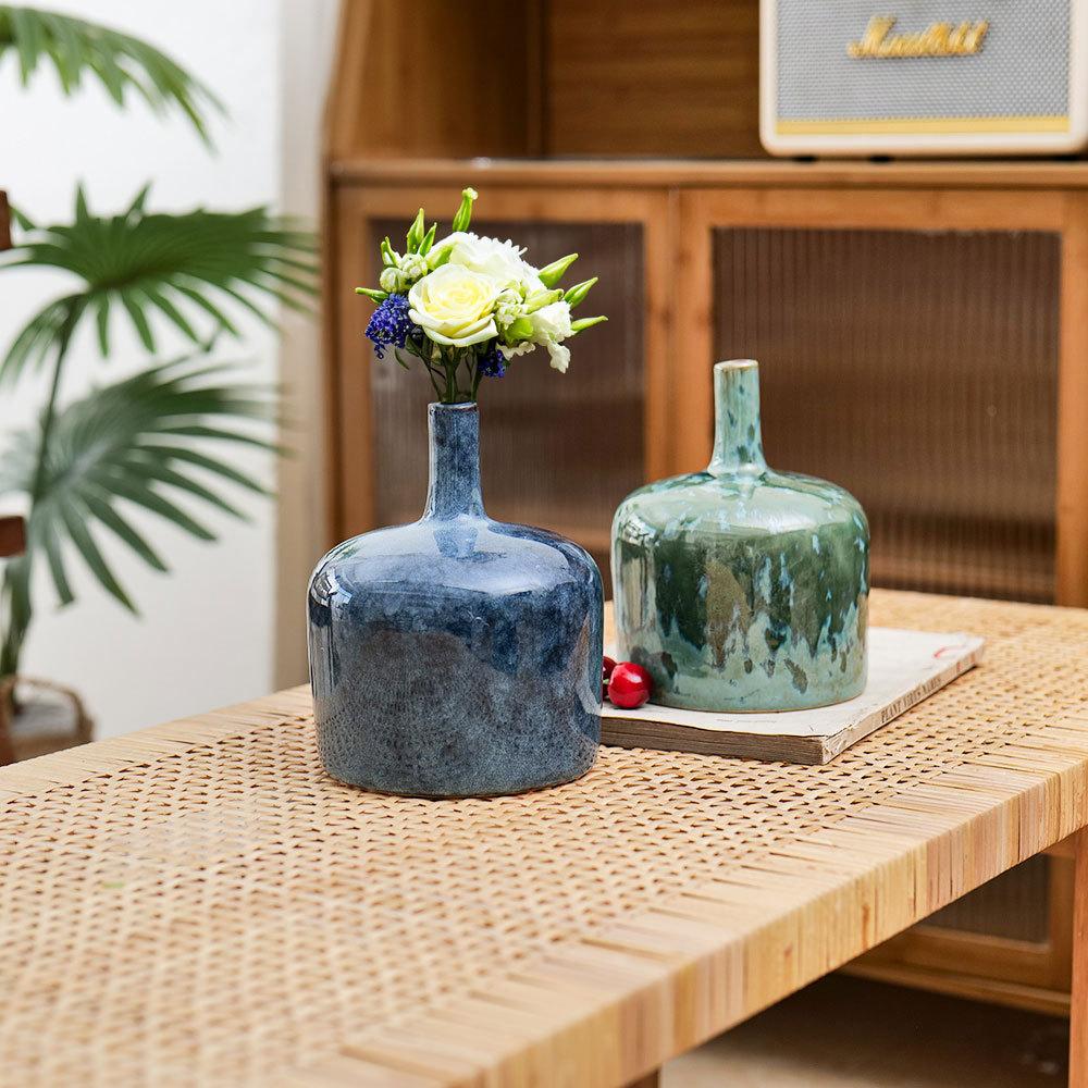 Wazon Ceramiczny Porcelana Przekształcana w Piecu Wazoniki Wazon na Kwiaty Akcesoria do Kompozycji Kwiatowych Akcesoria do Dekoracji Domu Terrarium