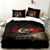 FC Spartak Moskau 3-teiliges Set Perfekt für das Schlafzimmer Bequemes Bettwäsche-Set enthält einen Bettbezug und zwei Kissenbezüge Ideales Geburtstags- oder Weihnachtsgeschenk