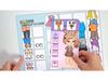 Sprunki No-Cut Quiet Book Girl: Handmade Fun Dress-Up DIY Decompression Toy