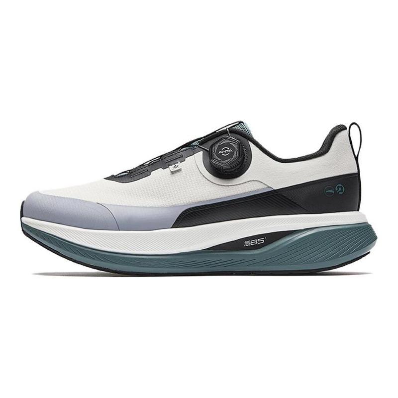 Anta Men s Wanli Mesh Synthetic Leather Knob Design Training Sports Low-Top Running Shoes 112617772-4 40