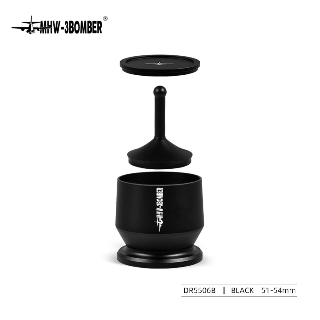 MHW-3BOMBER Espresso Dosing Cup with Stirrer Aluminum Alloy Coffee Dosing Funnel Fit 58MM Portafilter Home Coffee Accessories
