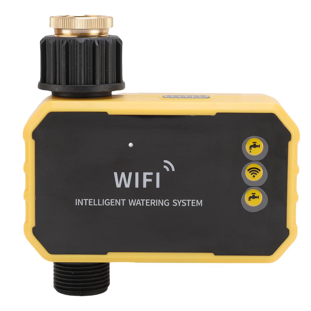 Solar Smart WiFi Water Timer Garden Hose Sprinkler Valve Intelligent Automatic Watering System
