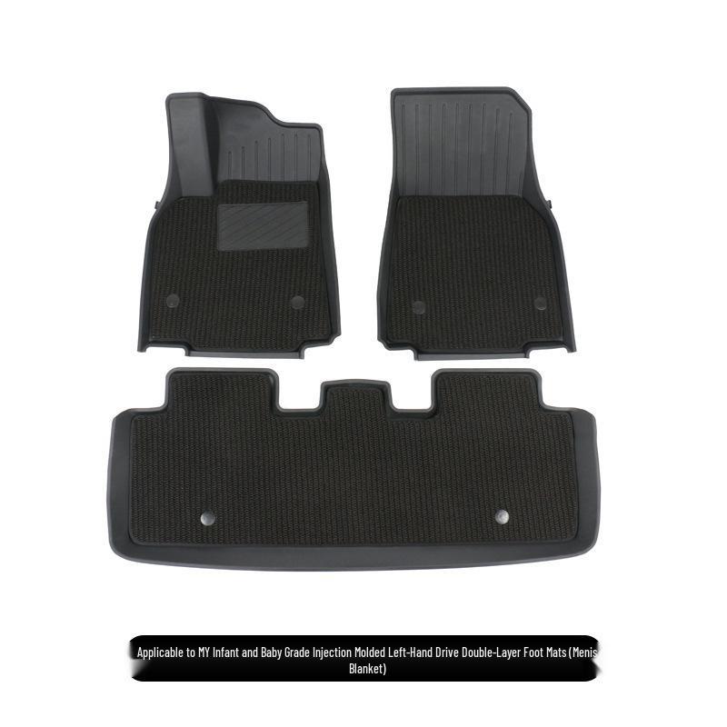 Custom TPE Floor and Trunk Mats for Tesla Model 3 & Y