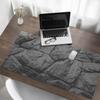 Decorative Table Runner with Premium Print Stone Wall 120X60 Cm