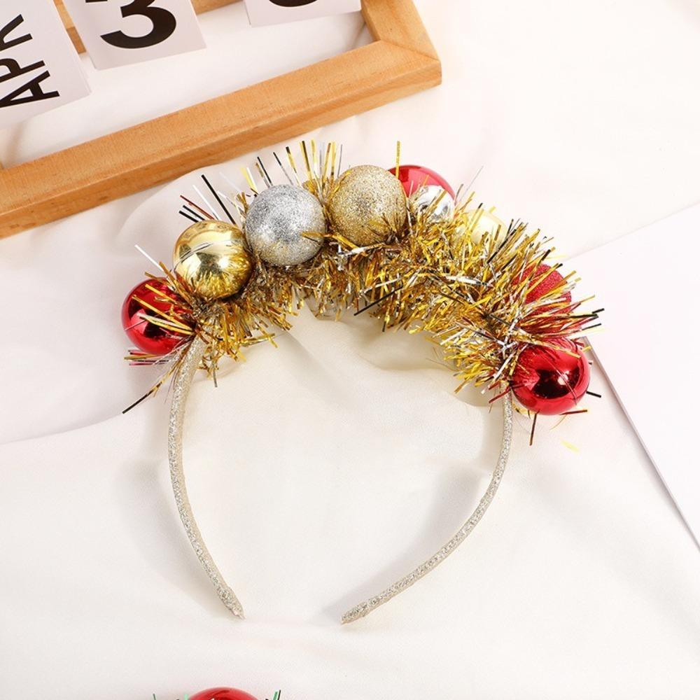 Colored Balls Party Headband Performance Holiday Hair Accessories  New Year Gifts