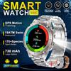 Adventure GPS Ultimate Military Edition SmartWatch AMOLED 10ATM Waterproof 730Mah Bluetooth Call Clock Man Sports Watches