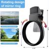 52/67Mm Clip On Phone Cpl Lens Filter Anti Glare Enhanced Color Saturation For Outdoor Landscape Photography Vlog Shooting