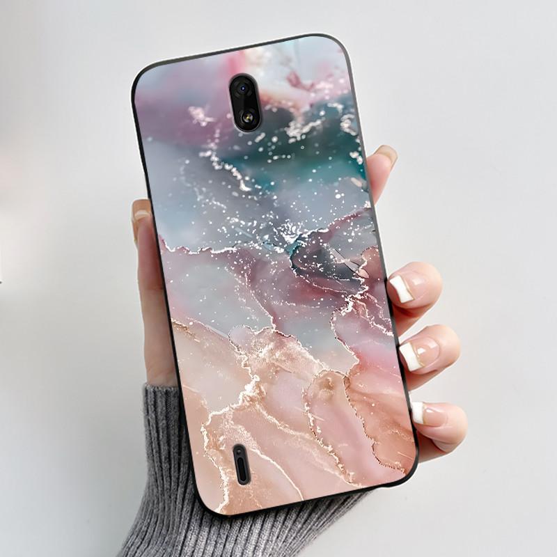 Cute Rabbit Love Heart Funny Phone Case For Nokia C1 Plus C2 Case Soft Silicone Back Cover For NokiaC1 C 1 Plus Fundas C 2 Coque