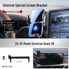 Heavy Duty Howo S6 Phone Holder for Pickup Truck (Model 24-25) - Navigation Mod & Interior Decor Accessories