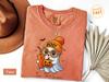 Comfort Colors Caffeine Addict Halloween Shirt: Spooky Ghost Latte Tee, Us Cotton