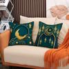 Middle East Festival Patterns Throw Pillow Cover With Short Plush Print Living Room Sofa Decoration Cushion Cover Pillow Covers