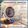 Xiaomi Low-noise Desktop Fan with LED Display 360° Adjustable Angle Personal Summer Cooling Fan 3-speeds Wind for Home Office Bedroom