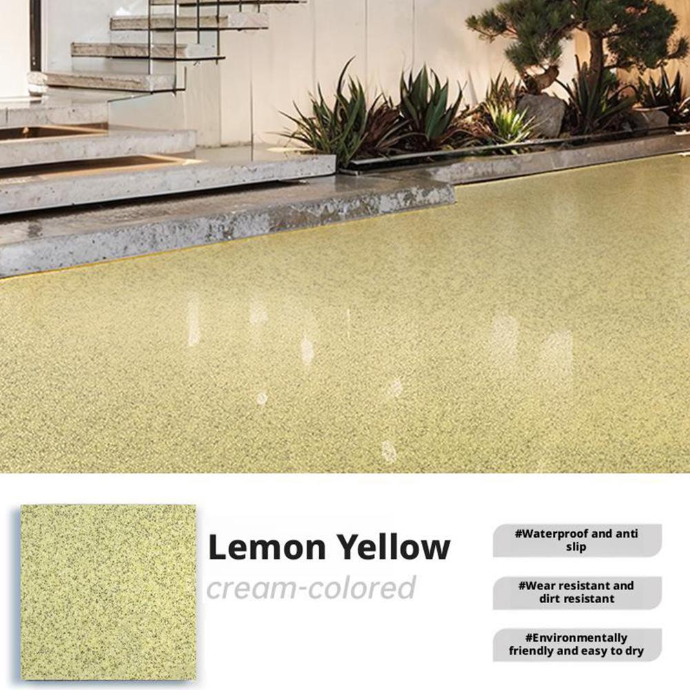 New High-Gloss Marble Effect Epoxy Floor Coating, Outdoor Wear-resistant Anti-Slip Epoxy Paint, Solves Floor Scratching