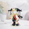 Elegant 7 Inch Porcelain Clown Doll for Decoration and Collection Doll Model For Display and Gift Valentine Gift