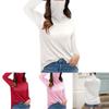 Women's Stylish Turtleneck Long Sleeve Dust-proof Blouse T-shirt For Everyday Comfort