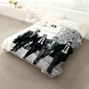 1pc Band The B-Beatles Cool Throw Flannel Fluffy Soft Blanket Warm Skin-Friendly Throw for Sofa Bed Office Nap Winter