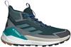 Обувь для треккинга Adidas Terrex Free Hiker 2 0 Gore-Tex Wanderschuh aurora-ivy teal grey-three