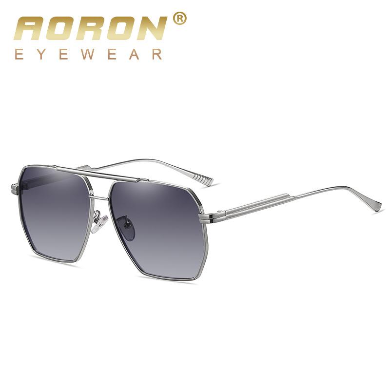 aoron More Than 100 Colors Polarized Sunglasses for Men Women Fashion Design Metal Frame Outdoor UV400 Anti Glare Driving Glasses