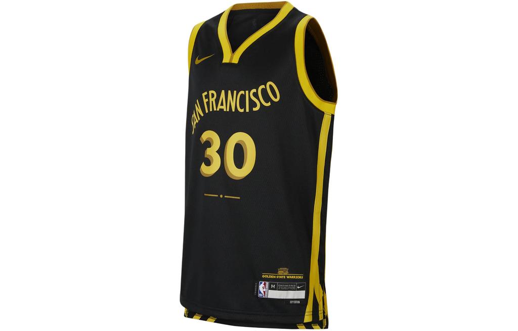 Nike Tank Top Stephen Curry Golden State Warriors 2023/24 City Edition Black Kids' HF6017-010