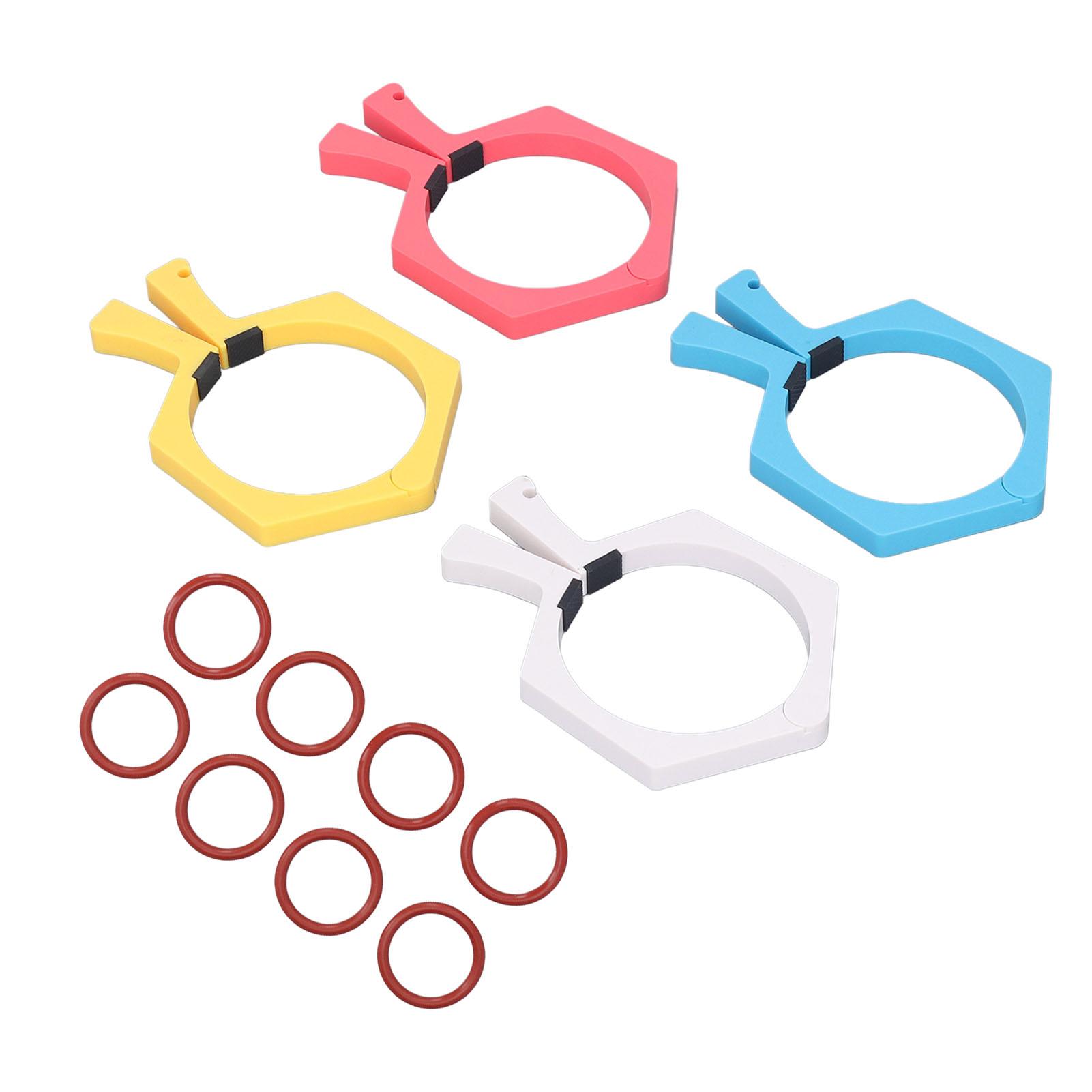 

4Pcs Sublimation Tumbler Pinch ABS Sublimation Tumbler Clamp Holder Grip Clip Fixing Tool for 20oz