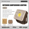 Outdoor LED Camping Light Rechargeable Ambient Light Long Endurance Multifunctional Magnetic Camping Light Waterproof