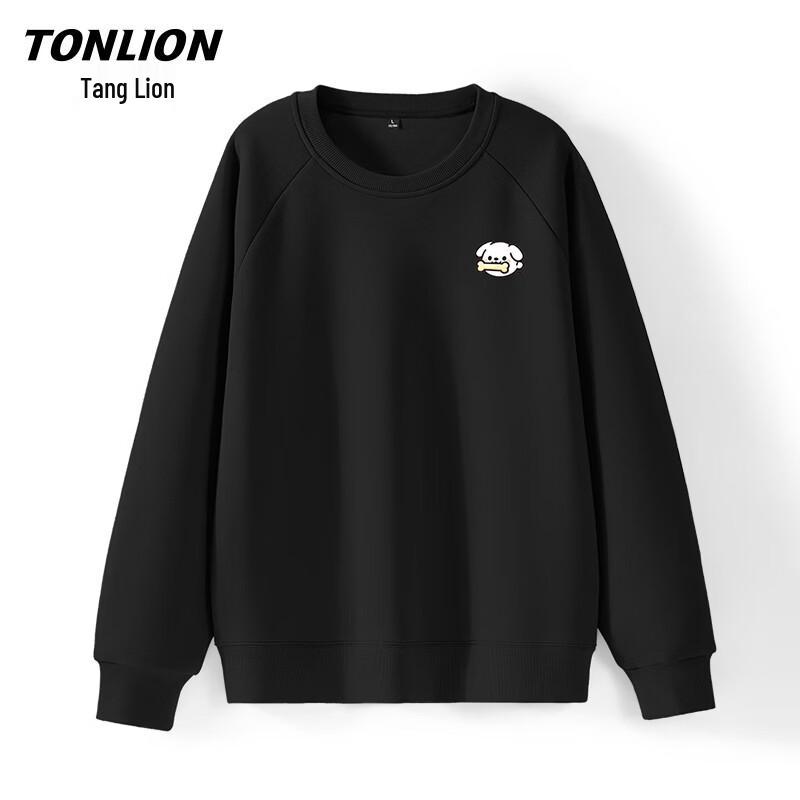 TonLion Men s Heavyweight Crewneck Sweatshirt 2XL