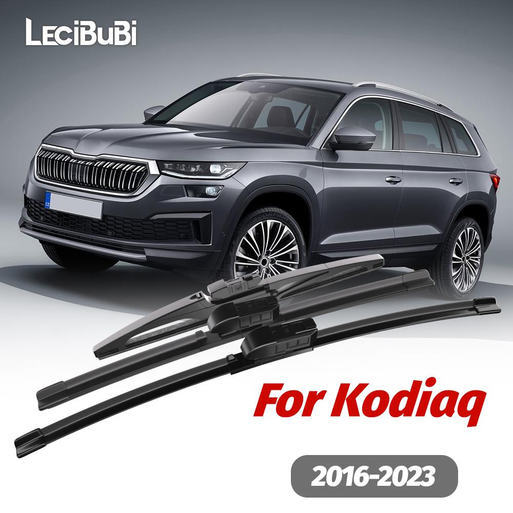 1set Front & Rear Windshield Wiper Blades Windscreen Wipers For Skoda Kodiaq 2016-2023 2017 2018 2019 2020 2021 2022 Accessories