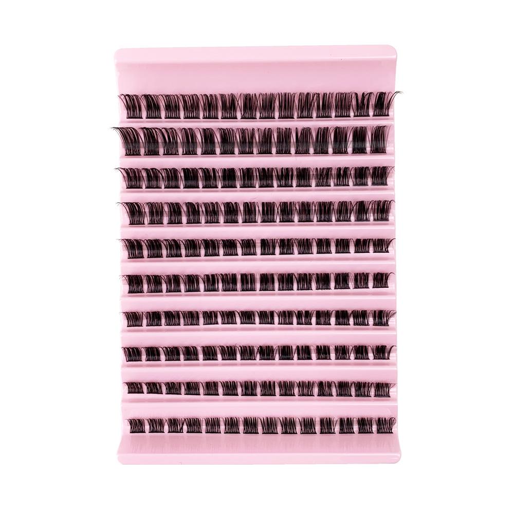 New Hot-Selling Segment Cluster False Eyelashes for Self-Grafting - Large Capacity for European and American Markets.