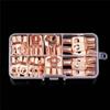 60Pcs Copper Lugs Rings Crimps Terminals Battery Wire Welding Cable Connectors Eyelets Tubular Rings Terminals Connectors