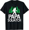 New Limited Papa Squatch Gifts for Dad Bigfoot Sasquatch T-Shirt Mens Womens Tees Top Tops TeeA