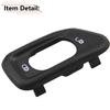2x Front Door Lock Switch Bezel For 11-18 Jeep Wrangler JK 68185910AA 68185911AA