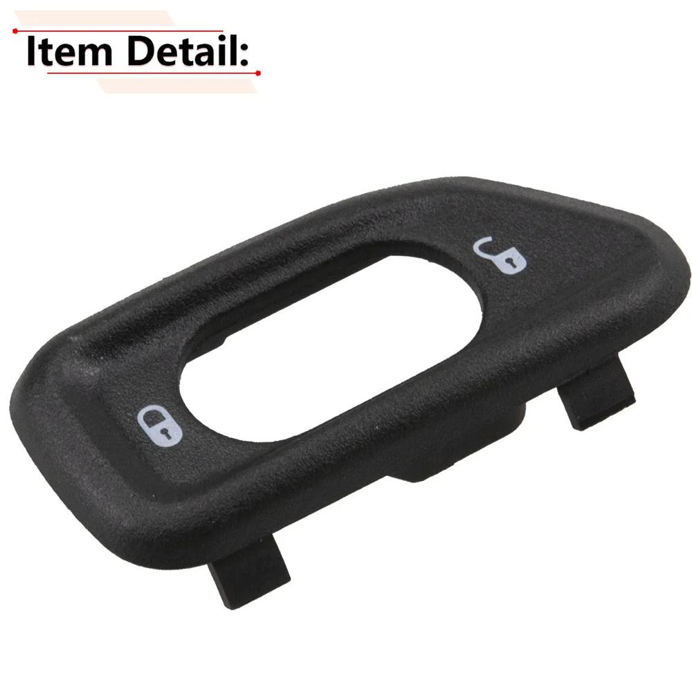 2x Front Door Lock Switch Bezel For 11-18 Jeep Wrangler JK 68185910AA 68185911AA
