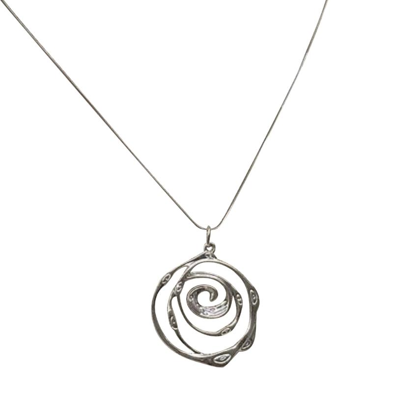 

Крутые ожерелья с подвесками в виде сердца и звезды для мужчин и женщин, для пары, панк-рок, с цветком, спиральное, для вечеринки, клуба, танцев, ювелирное украшение, подарок